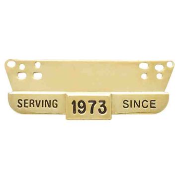 Smith & Warren NP105 Nameplate Express Serving Since Bar Holder