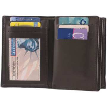 Perfect Fit Badge Wallet w/ Double ID & CC Slots 125-A