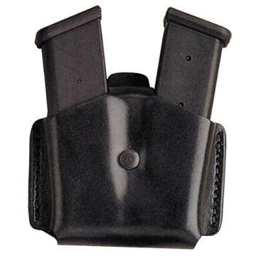 Strong Leather Double Magazine Pouch Model A518