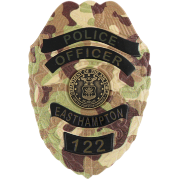 Blackinton PRT2079 Eagle Top Awareness Badge, Your Choice of Design