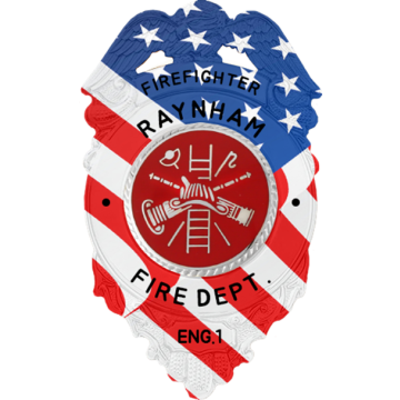 Blackinton PRT38 - Eagle Top Awareness Badge, Your Choice of Design