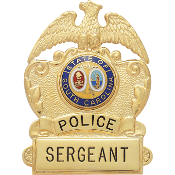 Smith & Warren S105A Eagle Top Hat Badge (3" x 2.300")