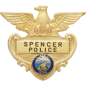 Smith & Warren S108 Hat Badge Shield with Eagle (2.650" x 3.020")