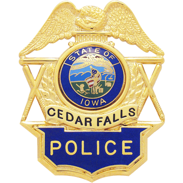 Smith & Warren S110 Eagle Top Hat Badge with Applied Panel (2-3/4" x 2.180")