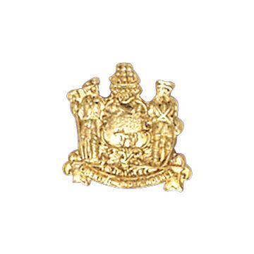Smith & Warren S116DE Delaware Coat of Arms Pin