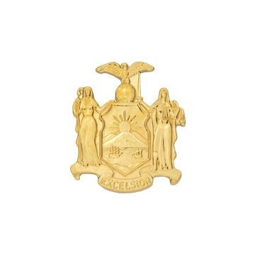 Smith & Warren S116NY New York Coat of Arms Pin