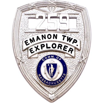 Smith & Warren S119 Unique Shield Badge (2.400" x 1.850")