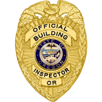 Smith & Warren S120 Shield Badge with Eagle and Wreath (3" x 2-1/8")