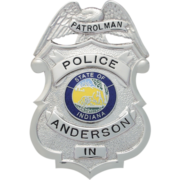 Smith & Warren S137 Eagle Top Shield Badge (3.390" x 2.230")