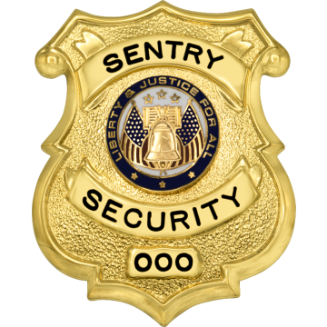 Smith & Warren S138 Decorative Shield Badge (2-5/8" x 2-1/8")