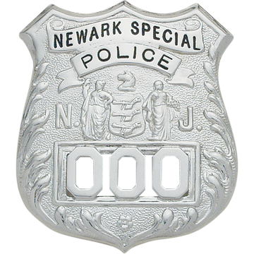 Smith & Warren S141A Classic New Jersey Shield Badge (2.560" x 2.230")