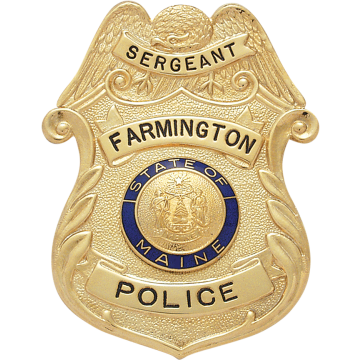 Smith & Warren S150 Shield Badge with Eagle (2-7/8" x 2-1/8")