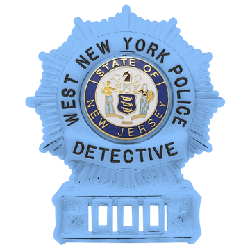 Smith & Warren S152_BL Autism Awareness Sunburst Shield (2.700" x 2.230")