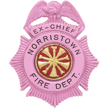 Smith & Warren S158_PI Breast Cancer Awareness Maltese Cross (2-7/8" x 2-1/4")