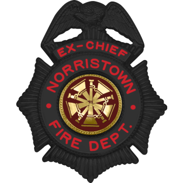 Smith & Warren S158 Matte Black Maltese Cross (2-7/8" x 2-1/4")