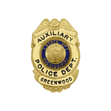 Smith & Warren S159 Eagle Top Badge w/ Horseshoe Panel (1-7/8" x 1-1/4")