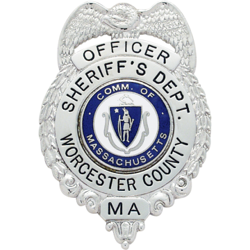 Smith & Warren S163 Circle Panel Badge with Eagle & Wreath Border (2.610" x 1.780")