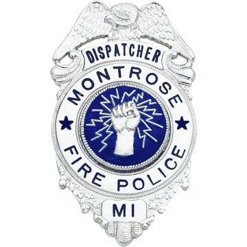 Smith & Warren S167 Eagle Top over Circle Panel Badge (2-1/2" x 1-1/2")