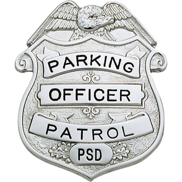 Smith & Warren S170 Old Fashioned Shield Badge with Eagle (2.170" x 1.830")