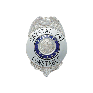 Smith & Warren S178 Small Eagle Top over Circle Badge (2" x 1-3/8")