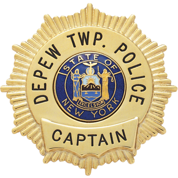 Smith & Warren S181A Classic Sunburst Badge (2-3/8")