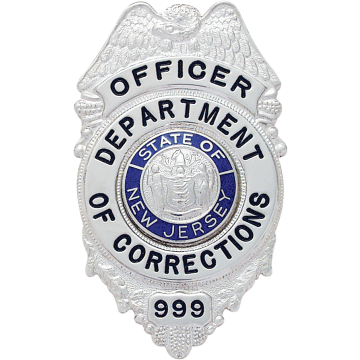 Smith & Warren S182 Eagle Top over Circle Panel Badge (3" x 1-3/4")