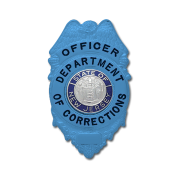 Smith & Warren S182_BL Autism Awareness Eagle Top Badge (3" x 1-3/4")