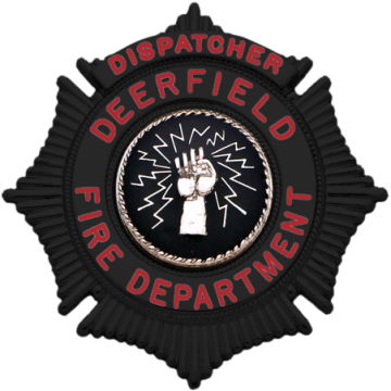 Smith & Warren S191AUD Matte Black Maltese Cross (2-1/2")