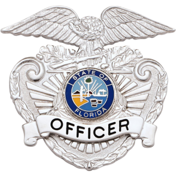 Smith & Warren S20 Eagle Top Shield Hat Badge (2-1/2" x 2-3/4")