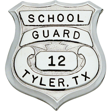 Smith & Warren S205E Classic Shield Badge (1.930" x 1-3/4")