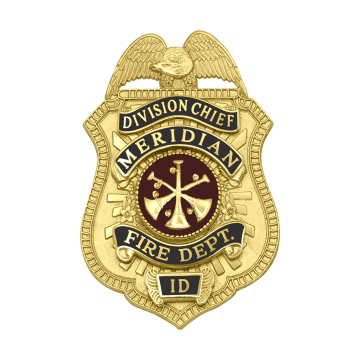 Smith & Warren S21R Custom Reverse Enamel Eagle Top Shield