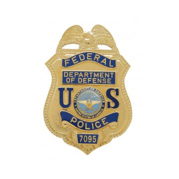 Smith & Warren S22R_US Reverse Enamel U.S. Eagle Top Badge