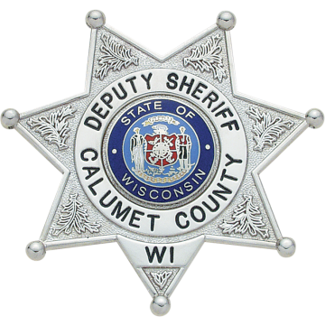 Smith & Warren S243A Large 7-Point Star Badge with Circle Panel (2-5/8")