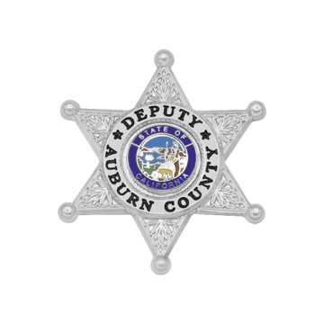 Smith & Warren S245 Small 6-Point Star w/ Decorative Points (1-5/8" x 1-1/2")