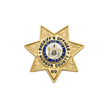 Smith & Warren S249B Small 7-Point Star w/ Circle Panel (1-5/8")