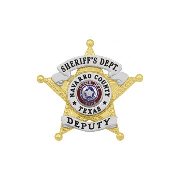 Smith & Warren S253B Five-Point Star Badge with Applied Panels (2-1/2" x 2-5/8")