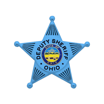 Smith & Warren S258_BL Autism Awareness 5-Point Star (2-1/2" x 2-3/4")