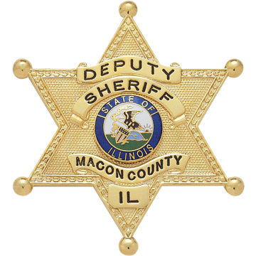 Smith & Warren S259 Six-Point Star Badge with Ball Points (2-3/4" x 2-1/2")