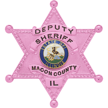 Smith & Warren S259_PI Breast Cancer Awareness 6-Point Star (2-3/4" x 2-1/2")