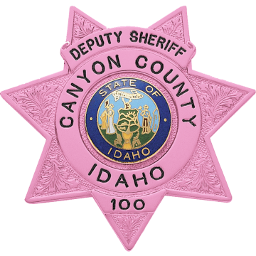 Smith & Warren S266_PI Breast Cancer Awareness 7-Point Star (2-5/8")