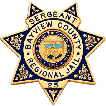 Smith & Warren S266E 7-Point Star with Enamel Background (2-5/8")