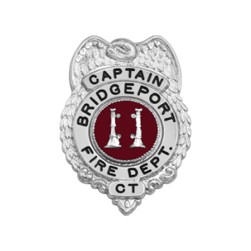 Smith & Warren S268 Small Eagle Top Wreath Shield (1-3/8" x 1")