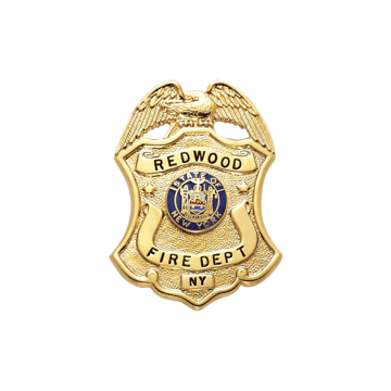 Smith & Warren S273 Small Eagle Top Shield Badge (1.970" x 1.470")