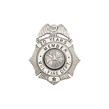 Smith & Warren S275 Small Maltese Cross Badge w/ Eagle (1.675" x 1-3/8")