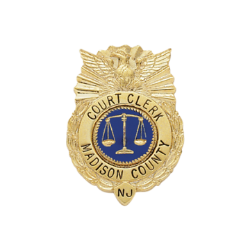 Smith & Warren S291 Small Circle Panel Wreath Badge w/ Eagle (1.470" x 1-1/16")