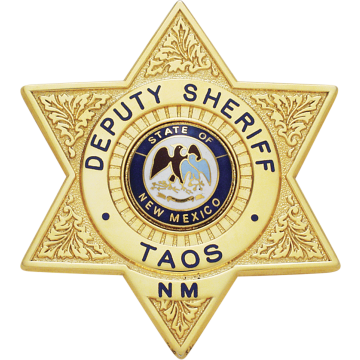 Smith & Warren S325 Six-Point Star Badge with Decorative Star Points (3.210" x 2.870")