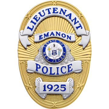 Smith & Warren S36A Classic Oval Badge with Applied Panels (3-1/4" x 2-3/8")