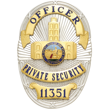 Smith & Warren S36D Classic Oval Badge with Building (3-1/2" x 2-3/8")