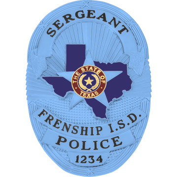 Smith & Warren S36TX2_BL Autism Awareness State of Texas Oval Badge (3-1/2" x 2-3/8")