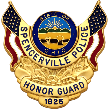 Smith & Warren S503B Shield Badge with US Flags (2-1/4")